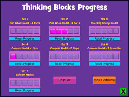 math playground thinking blocks